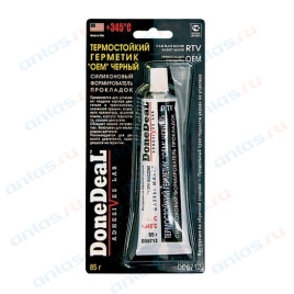 ГЕРМЕТИК СИЛИКОНОВЫЙ ЧЕРНЫЙ DD 6712 85гр