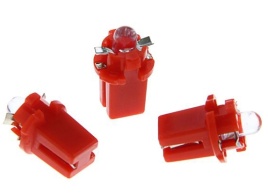 СВЕТОДИОД Т5 КРАСНЫЙ ИНОМАРКА В СБ.