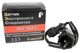 ДАТЧИК СКОРОСТИ 6имп.ПЛОСКИЙ РАЗЪЕМ 406дв.