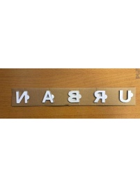 ЭМБЛЕМА БУКВЫ УРБАН