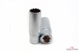 ГОЛОВКА СЕРВИС КЛЮЧ 19 1/2 (12гр) глубокая