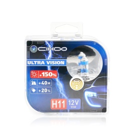 ЛАМПЫ Н11 55W+150% CIKOO