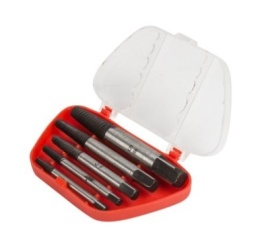 НАБОР ЭКСТРАКТОРОВ 5пр. ДЛЯ ШУРУПОВ