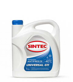 АНТИФРИЗ SINTEC СИНИЙ 5кг.