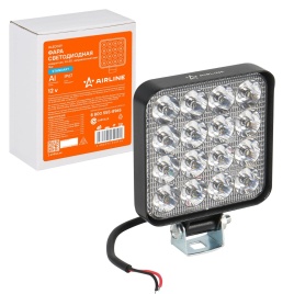 ПРОТИВОТУМАНКА 16LED. НАПР.СВЕТ 83*83*22мм