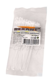 НАБОР ХОМУТОВ ЭЛ.ПУЧКА 200х3,6/4(100шт)