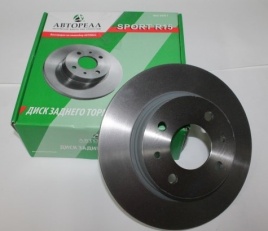 ДИСК ТОРМОЗНОЙ ЗАДНИЙ 2190