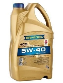 МАСЛО RAVENOL 5W40 1л. син.