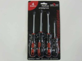 НАБОР ОТВЕРТОК  4пр.СЕРВИС КЛЮЧ