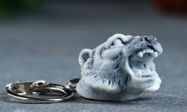БРЕЛОК ГОЛОВА ТИГРА
