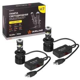 СВЕТОДИОДЫ Н7 50W 6000К 6800LM