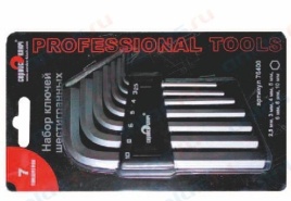 НАБОР ШЕСТИГРАН.  7пр.СЕРВИС КЛЮЧ