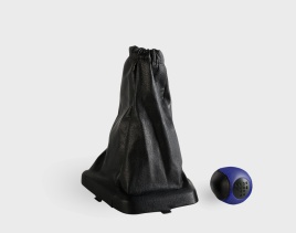 ЧЕХОЛ РУКОЯТКИ КПП СИНИЙ 1118