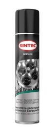 ОЧИСТИТЕЛЬ ДРОССЕЛЯ/КАРБЮРАТОРА SINTEC 400 мл.