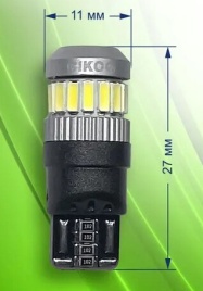 СВЕТОДИОДЫ Т10 18 SMD CIKOO