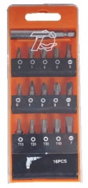 НАБОР БИТ TORX 16пр.10659