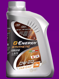 МАСЛО G-ENERGY FAR-EAST 0W20 1л.