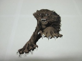 НАКЛЕЙКА ТИГР С ЛАПОЙ