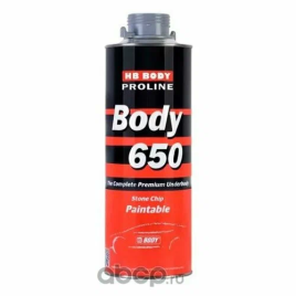 АНТИГРАВИЙ BODY 650 серый 1л