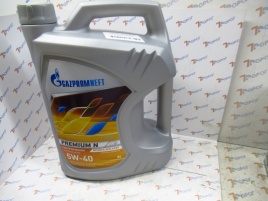 МАСЛО GAZPROMNEFT PREMIUM N 5W-40 5л.