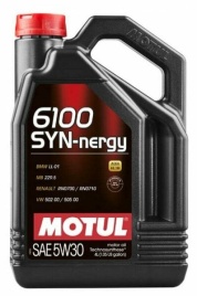 МАСЛО MOTUL 6100 Synergie 5W30 4л син