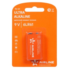 БАТАРЕЙКА  6LR61/КРОНА 9V AIRLINE