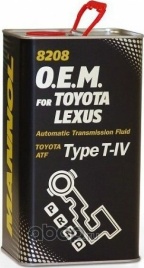 МАСЛО MANNOL ATF T-IV  1л. 