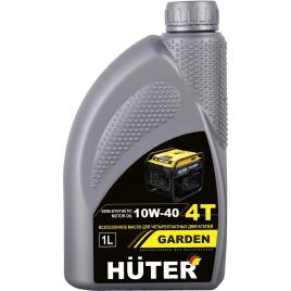 МАСЛО HUTER 4-ТАКТ 10W40 п/син. 1л.