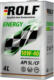 МАСЛО ROLF ENERGY 10W40 4л п/син.