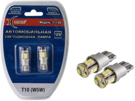 СВЕТОДИОДЫ Т10 5000К XENITE 2шт.