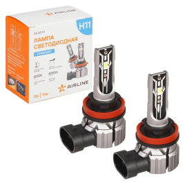 СВЕТОДИОДЫ Н11 17W 6000K 4000LM