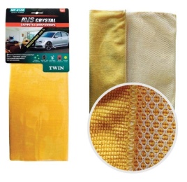 САЛФЕТКА МИКРОФИБРА ДЛЯ ПОЛИРОВКИ AVS 35x40 см