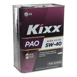 МАСЛО KIXX PAO  A3/B4 5W40 4л син.