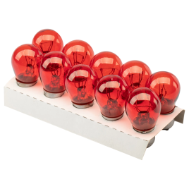 ЛАМПА 2к-т цок 12V 21/5W (BA15s)красная