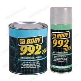 ГРУНТ BODY 992 СЕРЫЙ спрей 400мл
