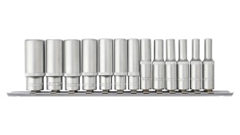 НАБОР ГОЛОВОК 1/4 13пр.(12гр) 4-14мм. ГЛУБ. Thorvik