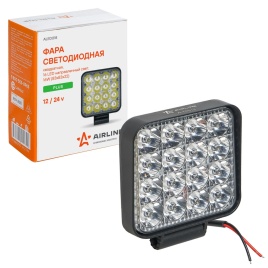 ПРОТИВОТУМАНКА 16LED. РАСС.СВЕТ 83*83*22мм