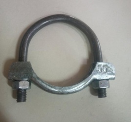 ХОМУТ ГЛУШИТЕЛЯ СКОБА Ф54/55