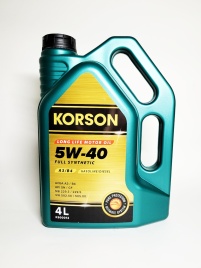 МАСЛО KORSON A3/B4 5W-40 4л. син.
