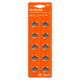 БАТАРЕЙКА AG10 ЩЕЛОЧНАЯ 