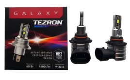 СВЕТОДИОДЫ НB3 60W 6000K 4600LM TEZRON GALAXY
