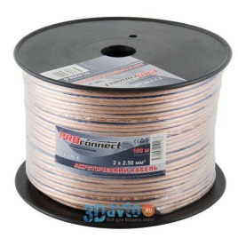 ПРОВОД АКУСТИЧЕСКИЙ 2х2.50мм