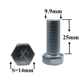 БОЛТ М10х25х1 КАРДАННЫЙ ГАЗ/УАЗ