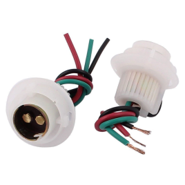 КОЛОДКА ДВУХКОНТ.ПОД ЛАМПУ С/Ц В СБ.