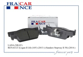 КОЛОДКИ ПЕРЕДНИЕ FRANCECAR X-RAY