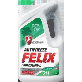 АНТИФРИЗ FELIX ЗЕЛЕНЫЙ 5кг.