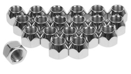 ГАЙКА КОЛЕСА М12х1,25 кл.19 ХРОМ