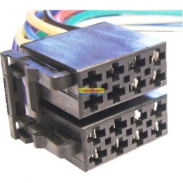 РАЗЪЕМ Д/МАГНИТОЛ СДВОЕННОЕ ГНЕЗДО (МАМА)