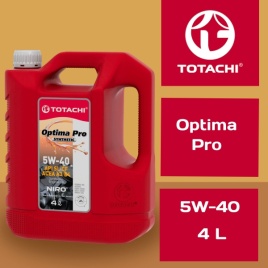 МАСЛО TOTACHI NIRO OPTIMA 5W40 4л