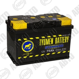 АКБ ЛОСЬ 6СТ-75L ТЮМЕНЬ